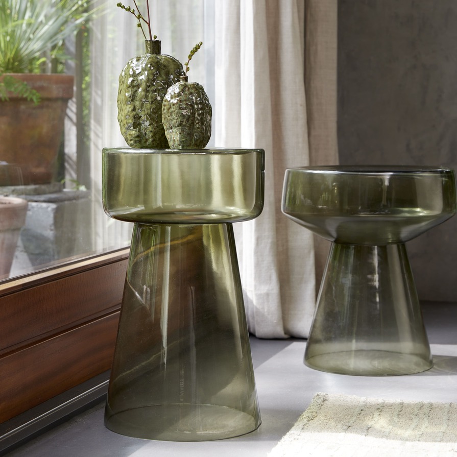 Dakwa modern üveg lerakóasztal