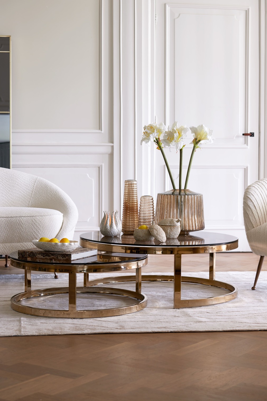 Milagro modern dohányzóasztal szett