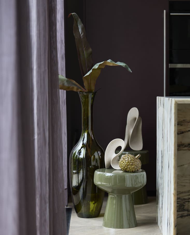 Dakwa design fém zöld lerakóasztal