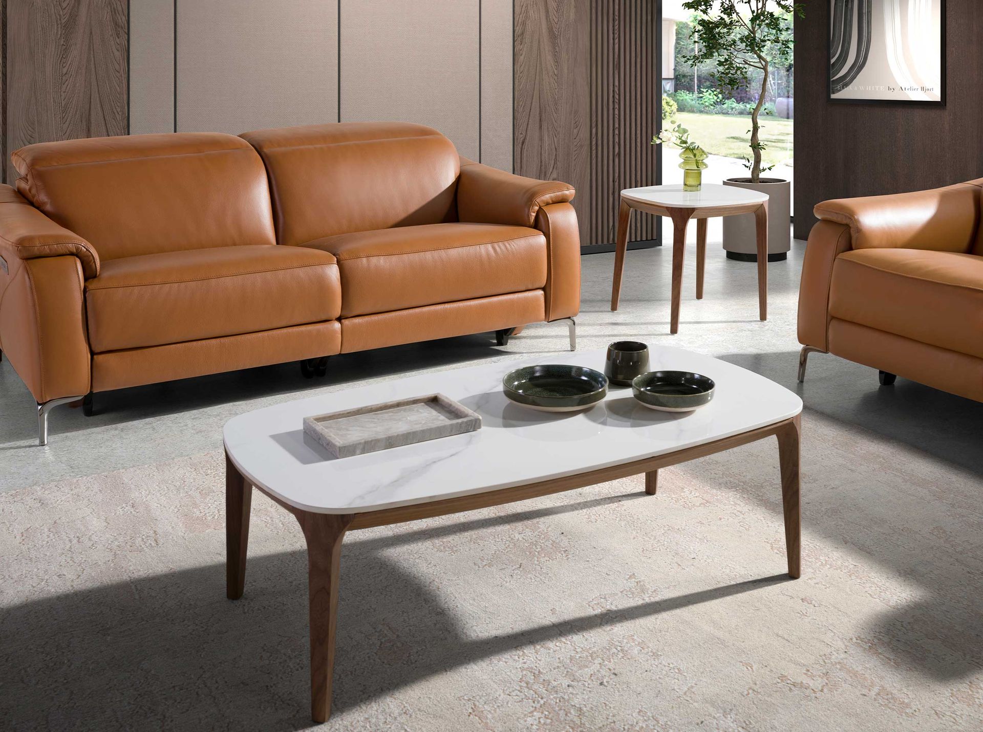 Mirou márvány prémium design dohányzóasztal