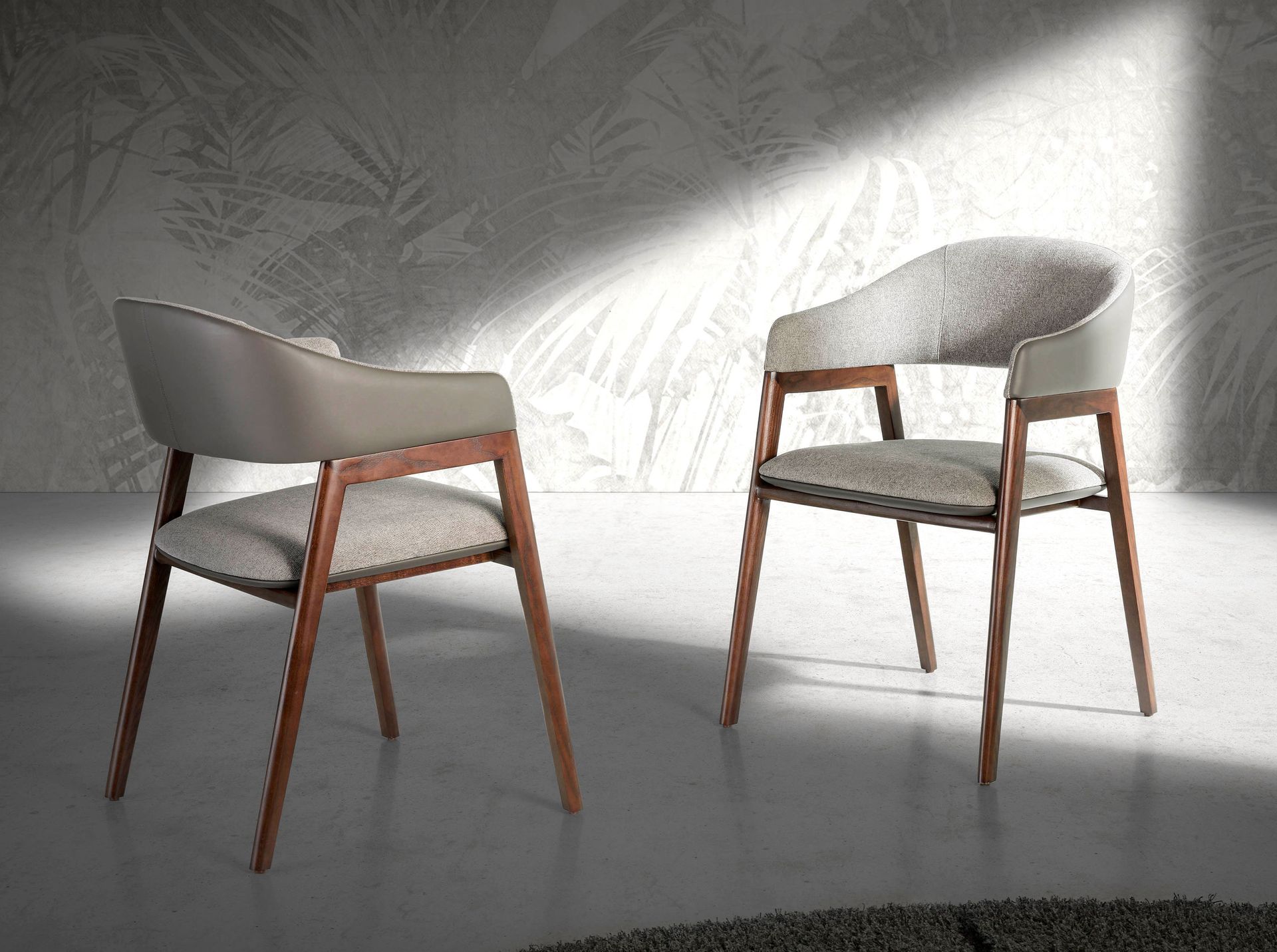 Noir szürke prémium design étkezőszék