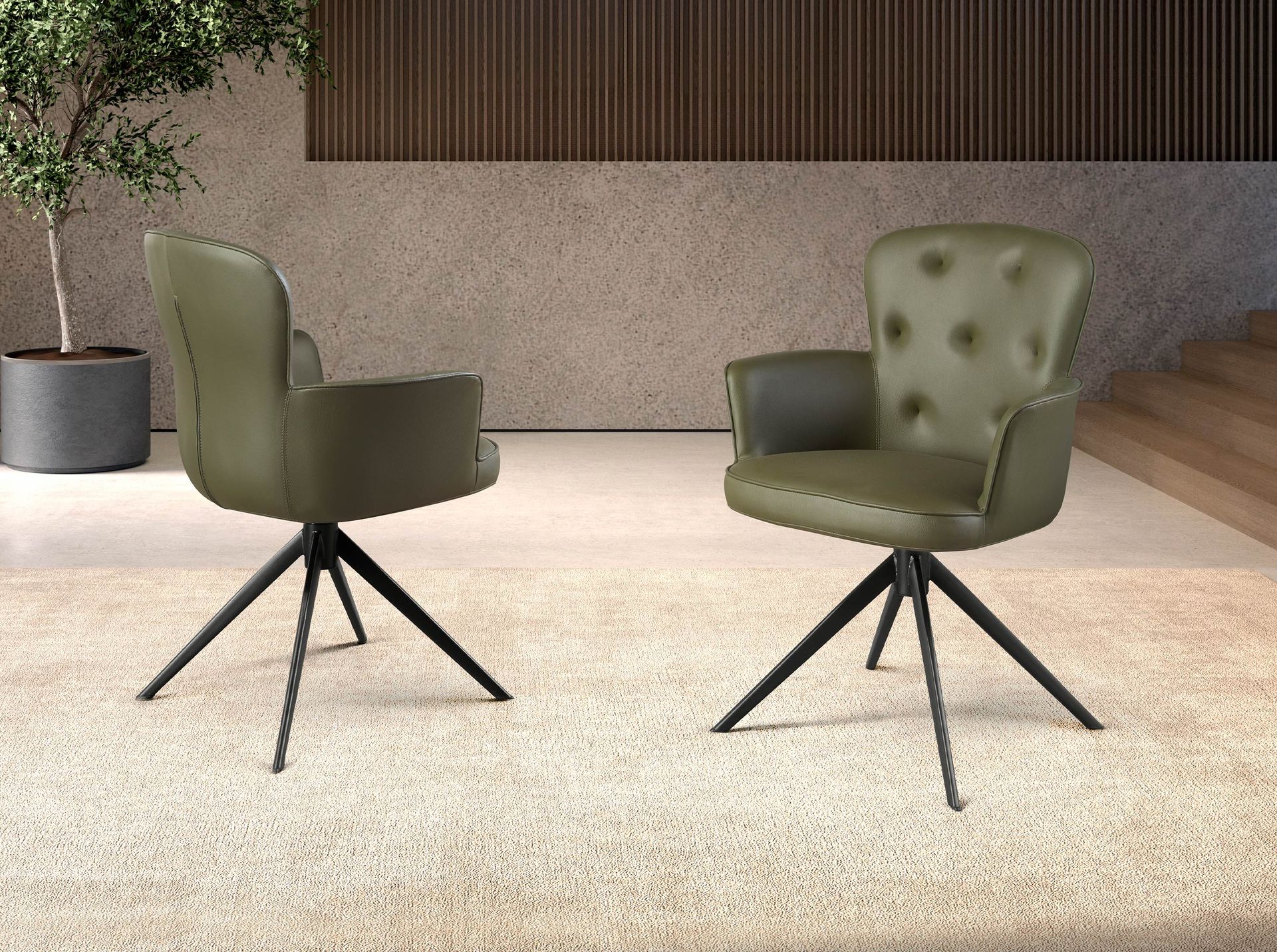 Patric műbőr prémium design étkezőszék