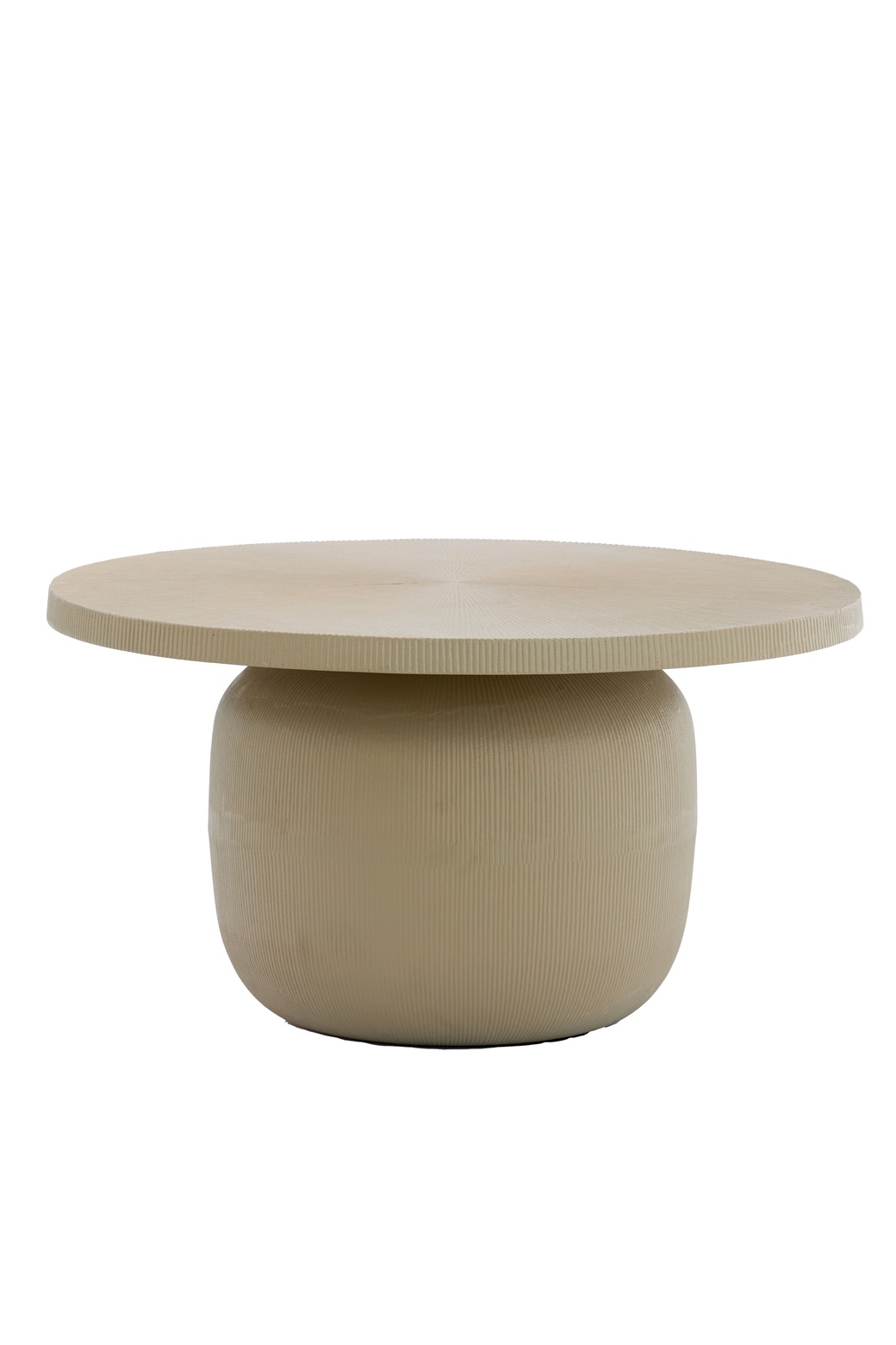 Tigran kerek design dohányzóasztal