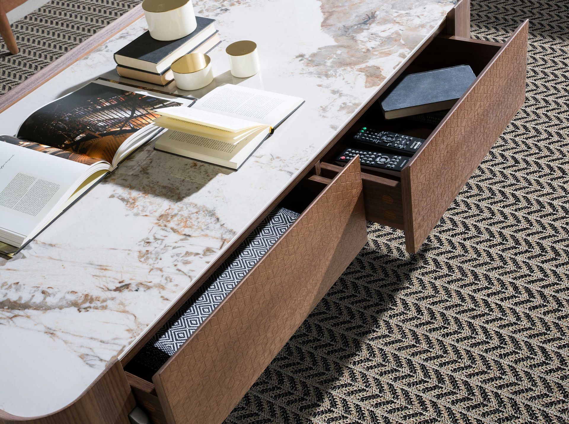 Noceanno prémium design dohányzóasztal