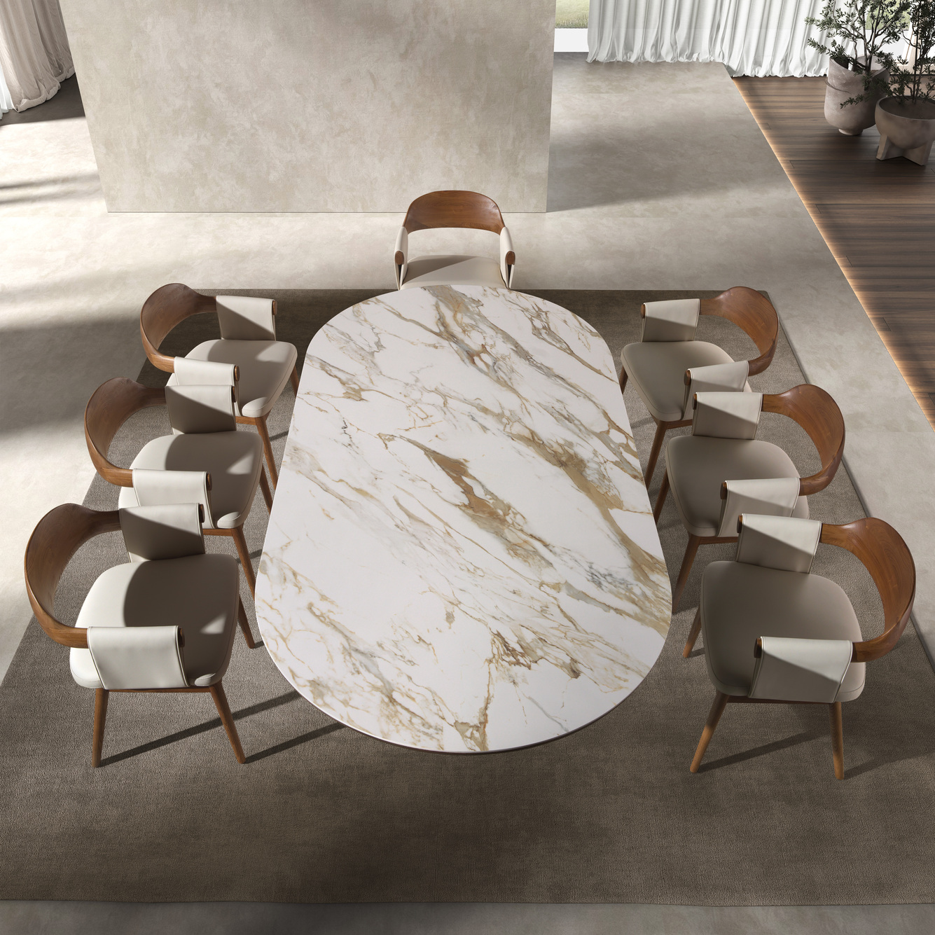 Paris prémium design étkezőasztal