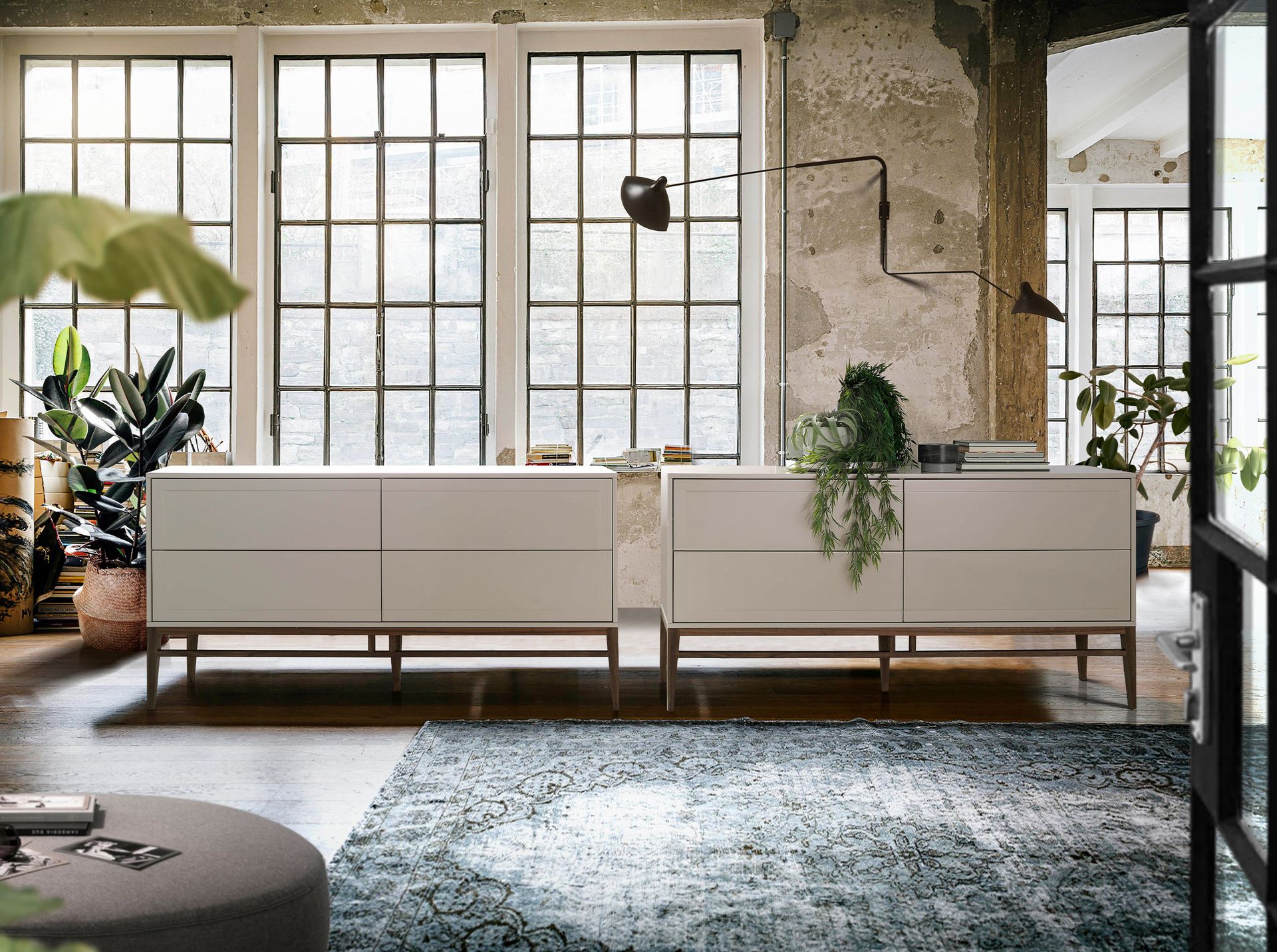 Nina bézs prémium design komód