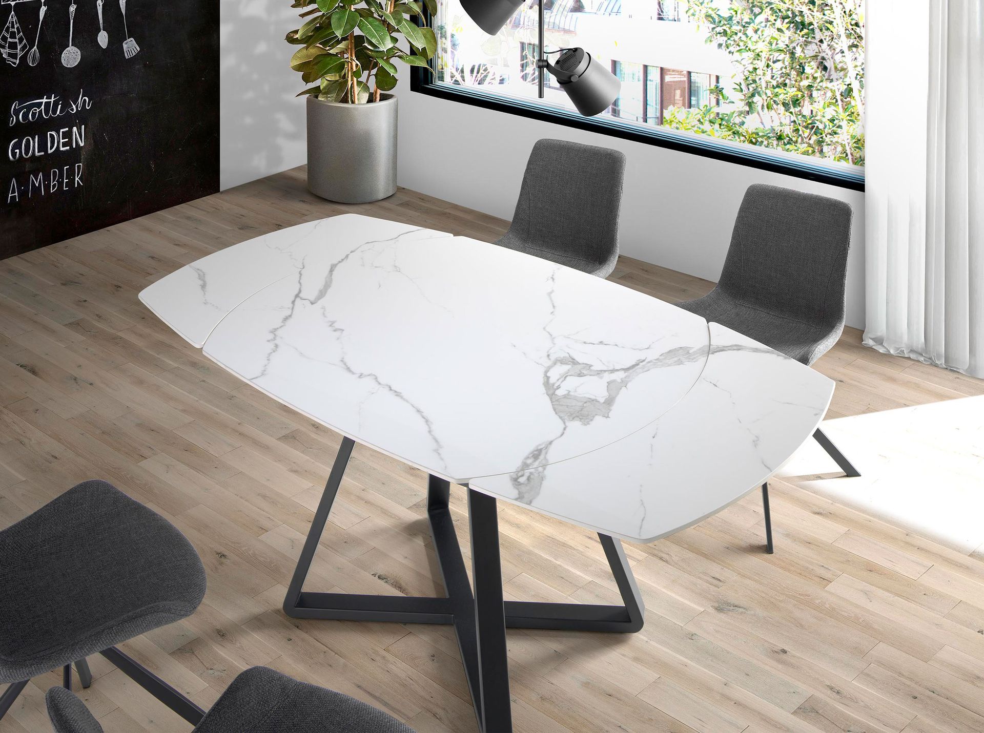 Santal prémium kihúzható étkezőasztal