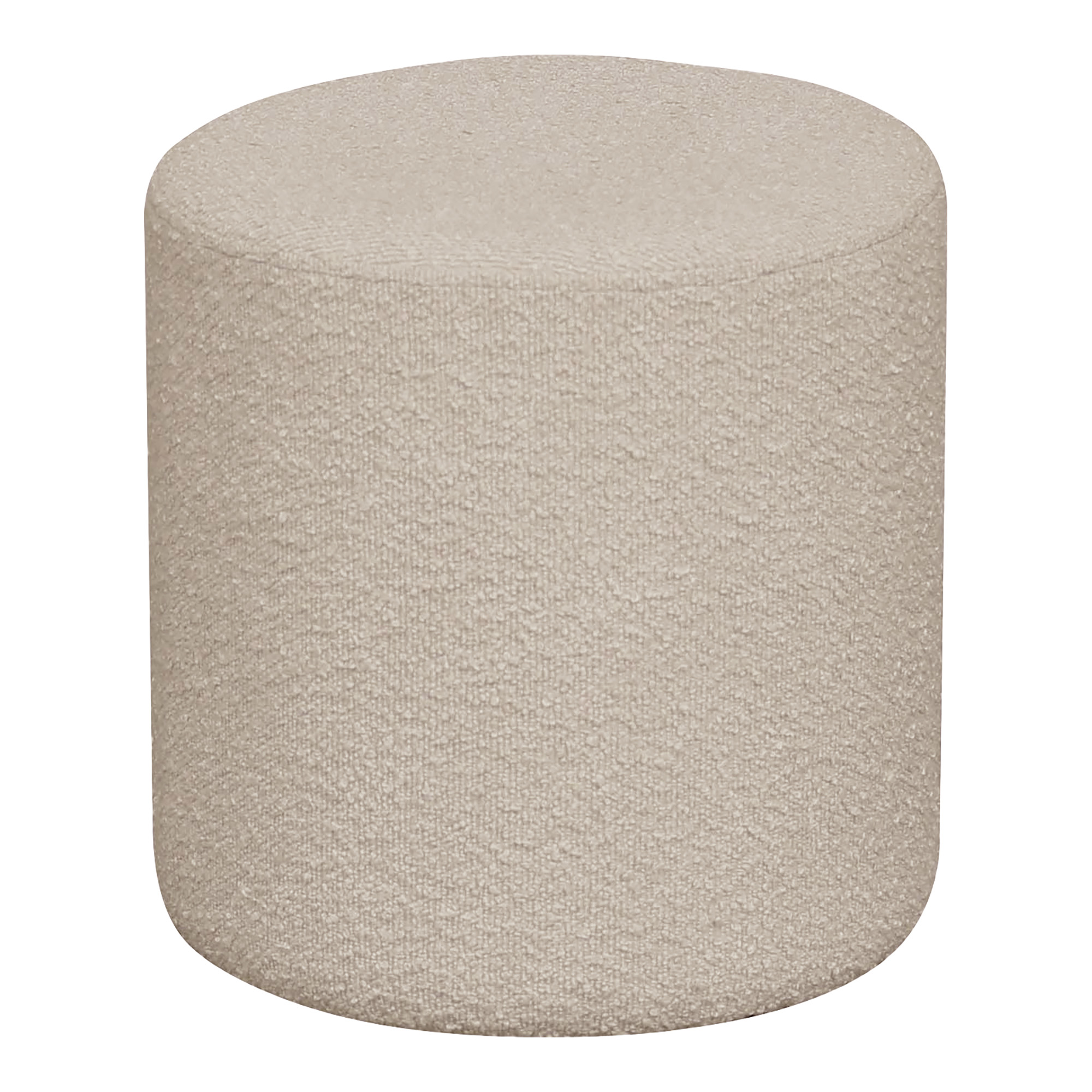 Ejby bézs bouclé modern puff