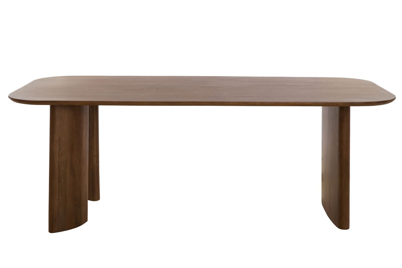 Aymara design barna akácfa étkezőasztal