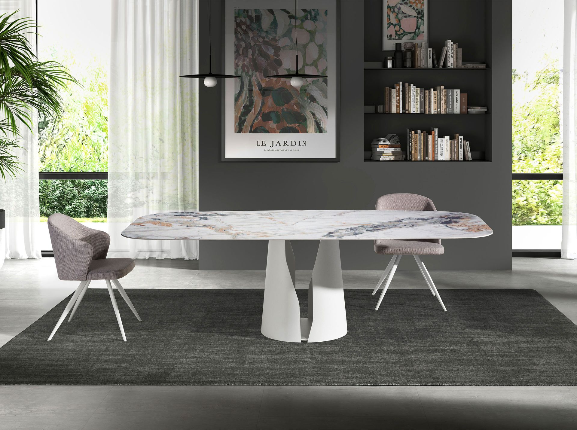 Magnolia prémium design étkezőasztal