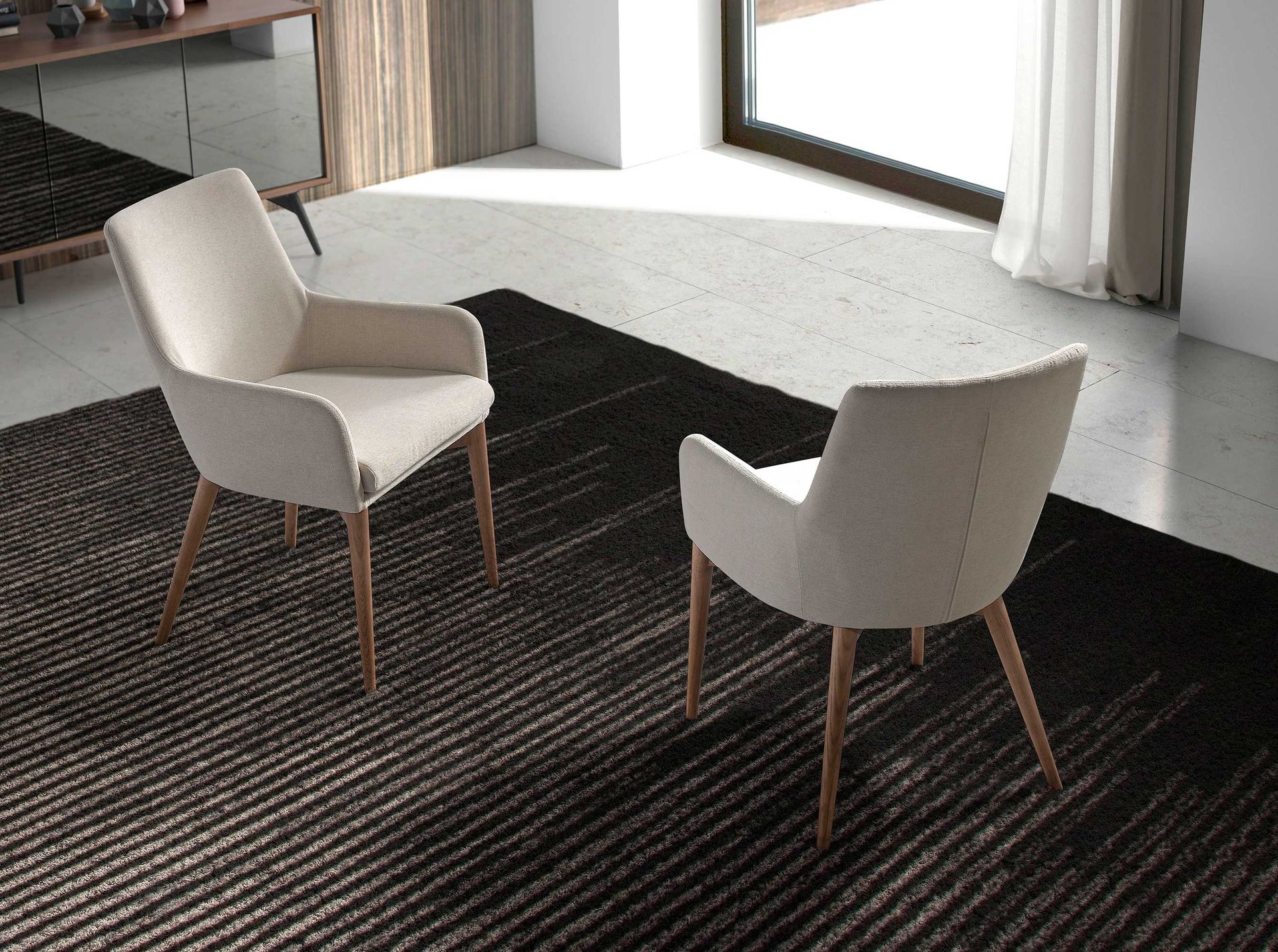 Lily bézs prémium design étkezőszék