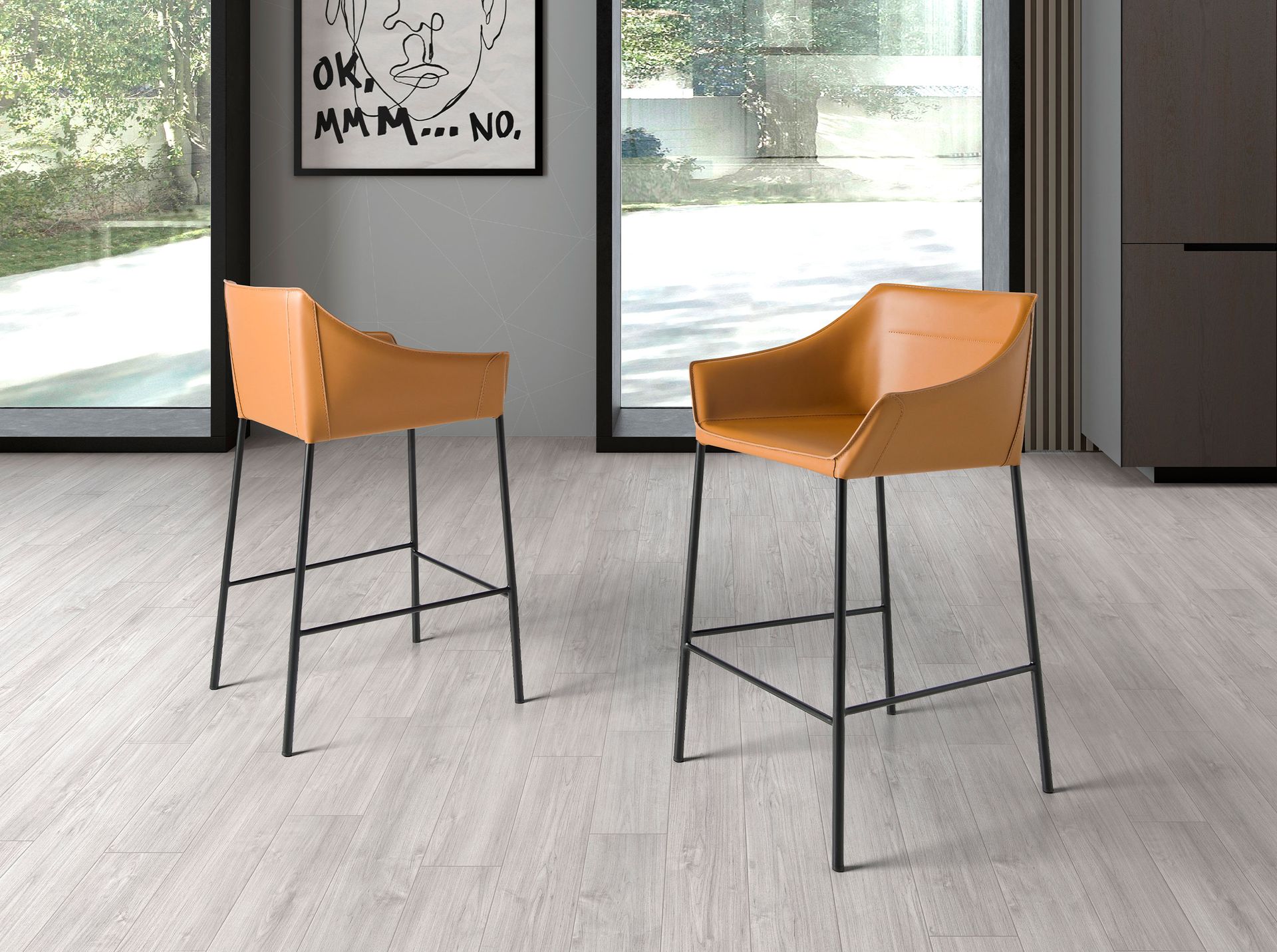 Caramelo design bárszék