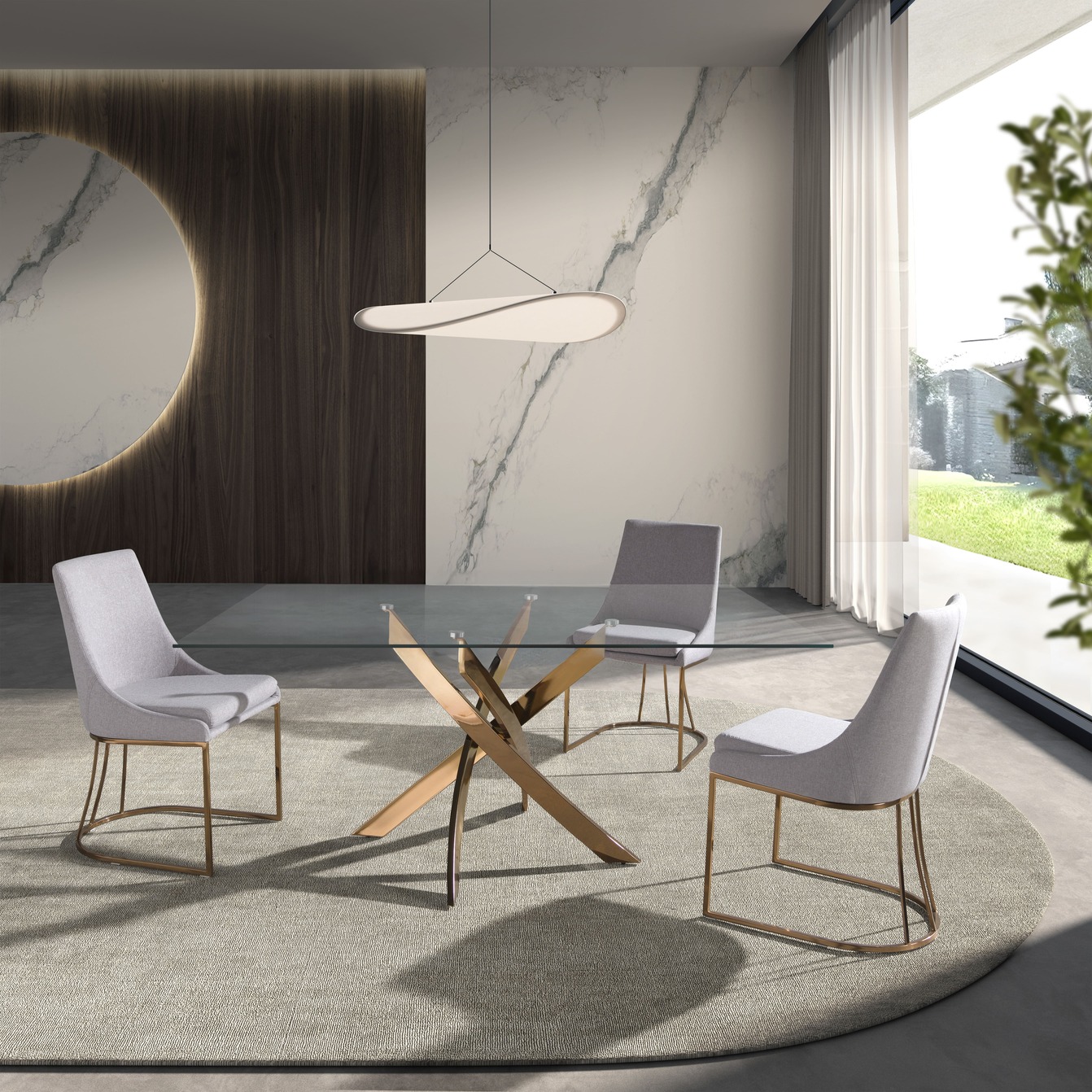 Infinity fix prémium design étkezőasztal