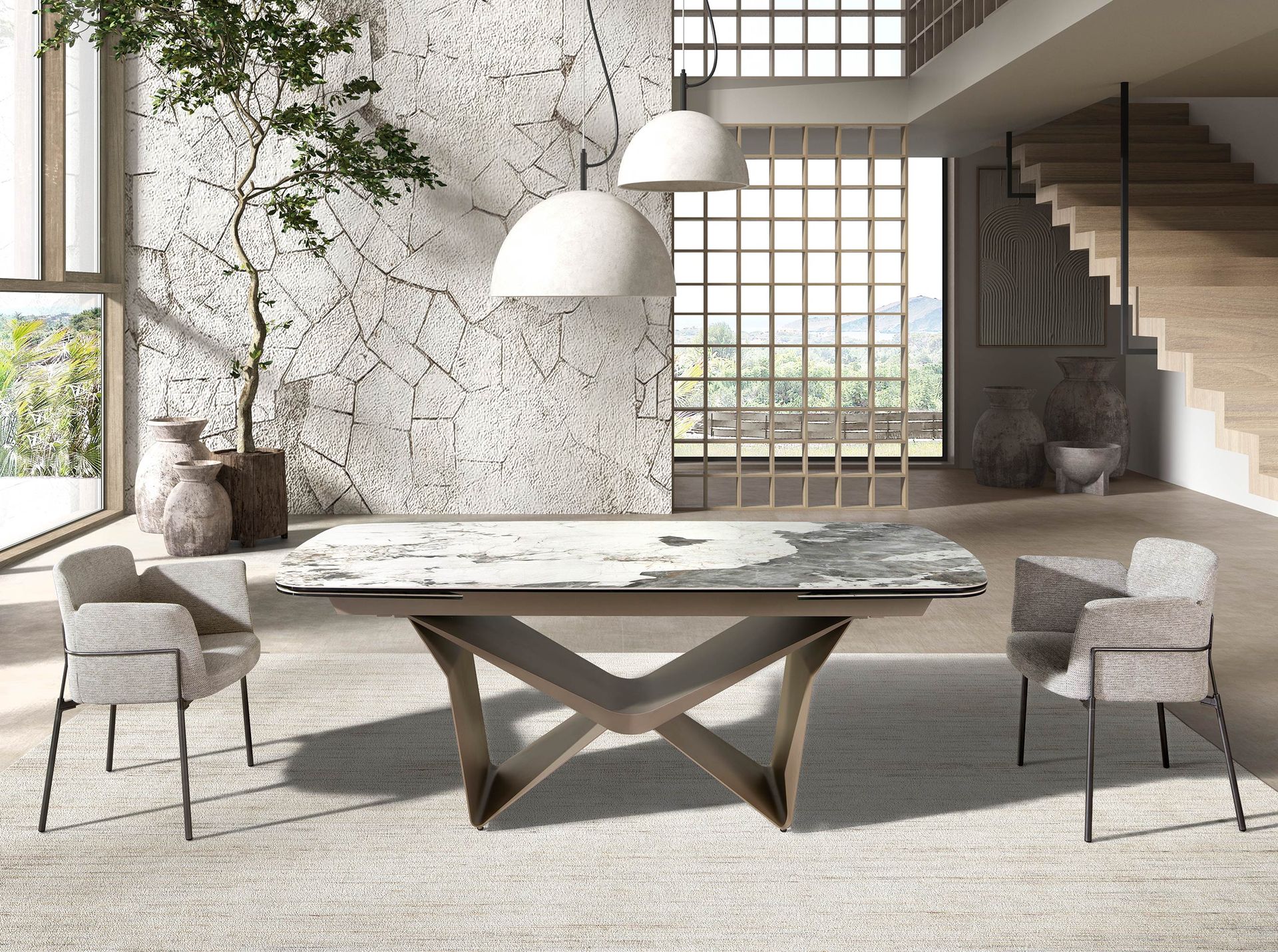 Marvelosa prémium design kihúzható étkezőasztal